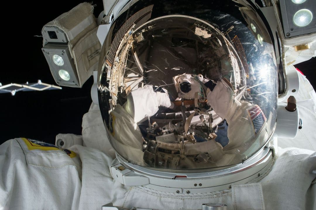 Astronaut in space.